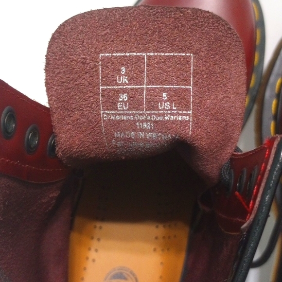 Dr. Martens 1460 Cherry Red Smooth - Picture 11 of 16